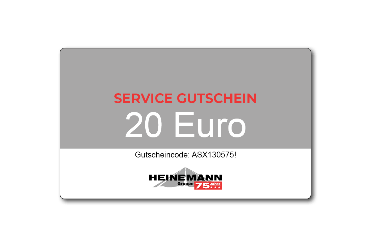 HEINEMANN | Service Gutschein