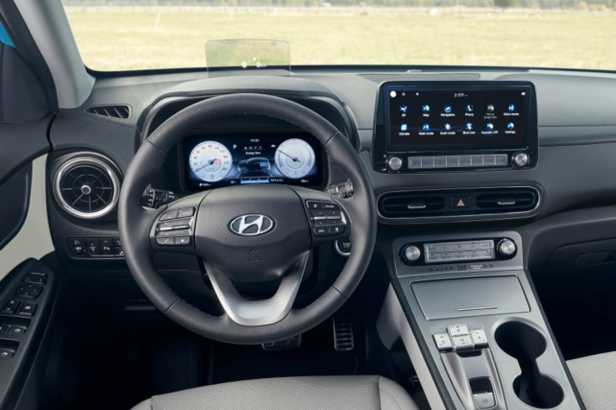 Hyundai Kona, Cockpit