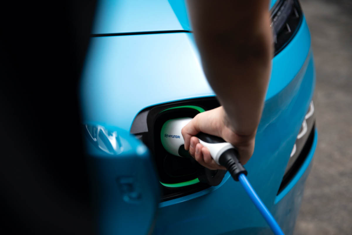Hyundai Kona, Ladestation