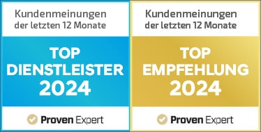 Auszeichnung von Proventexpert