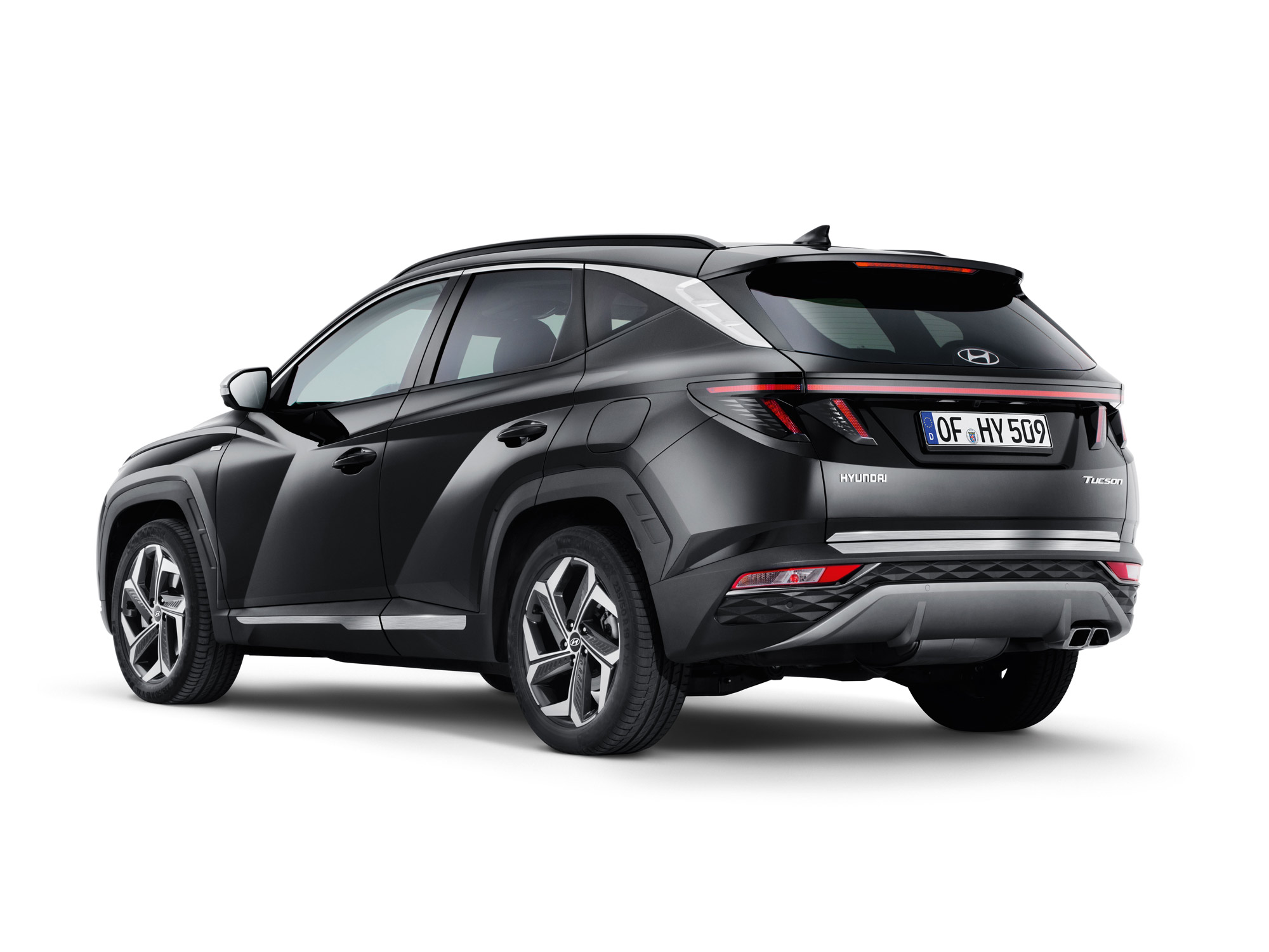 Hyundai Tucson in grau