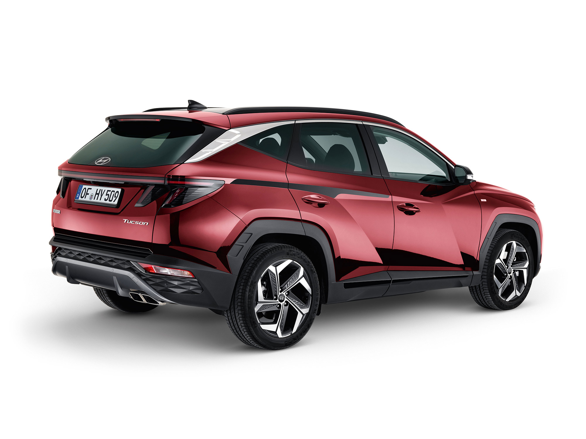 Hyundai Tucsonangebot in rot
