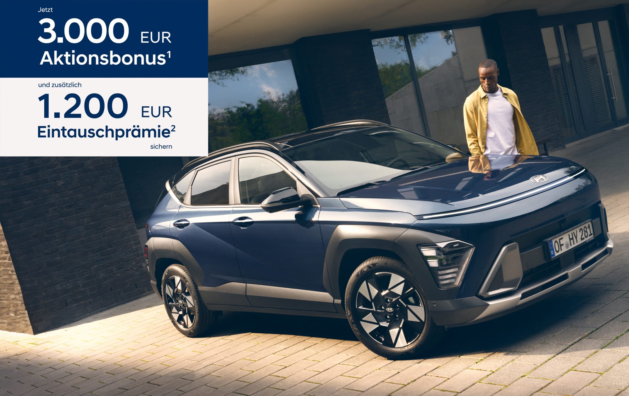 Hyundai Kona jetzt mit Umtauschpämie und Bonus